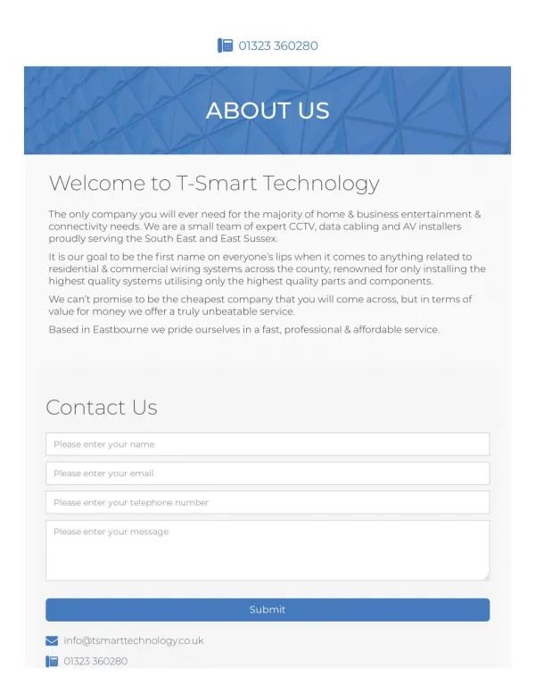 About Us | T-Smart Technology