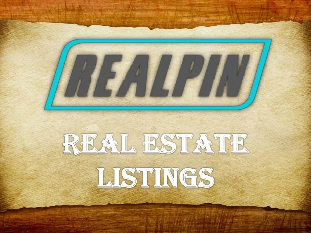 real estate listings