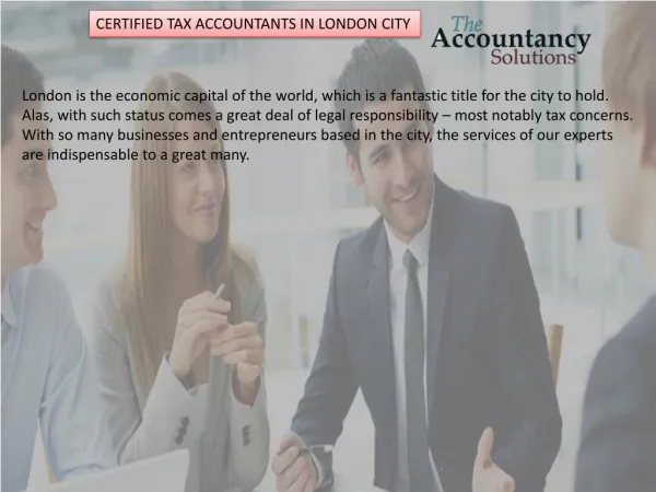 Tax Accountants in London