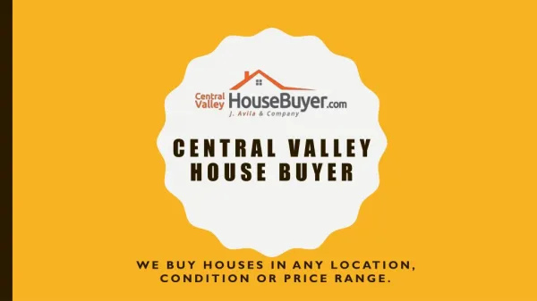 We Buy Houses in Reedley CA – Central Valley House Buyer