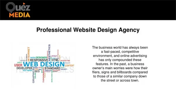 Professional Website Design Agency | Quez Media Marketing