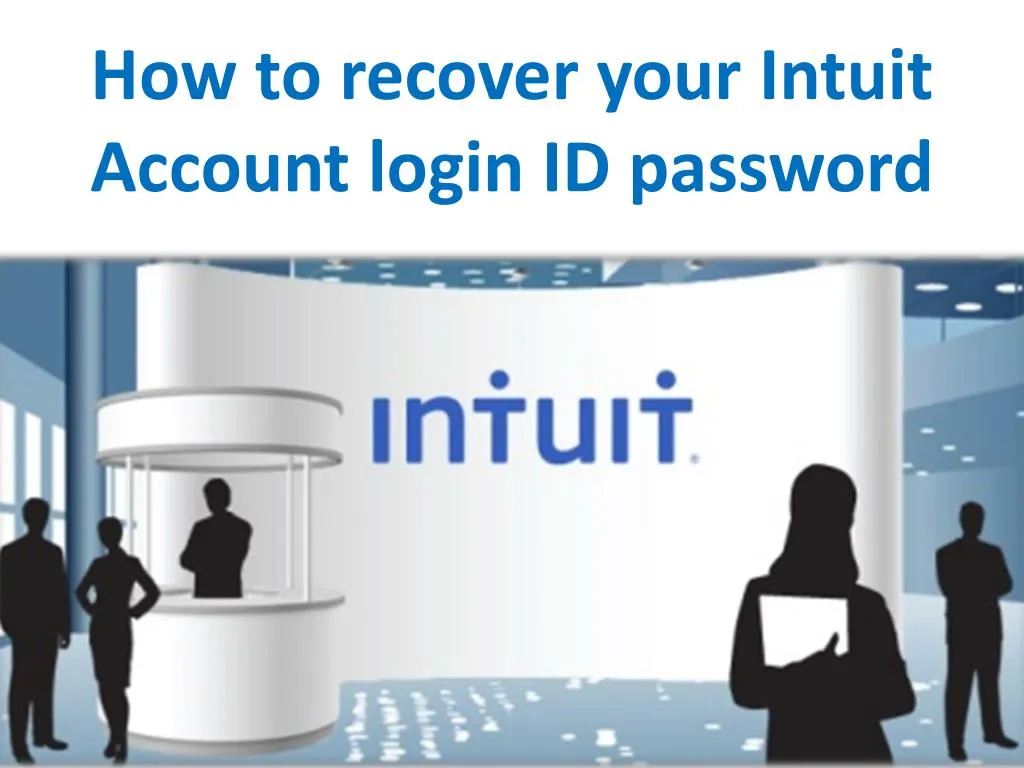 how to recover your intuit account login id password