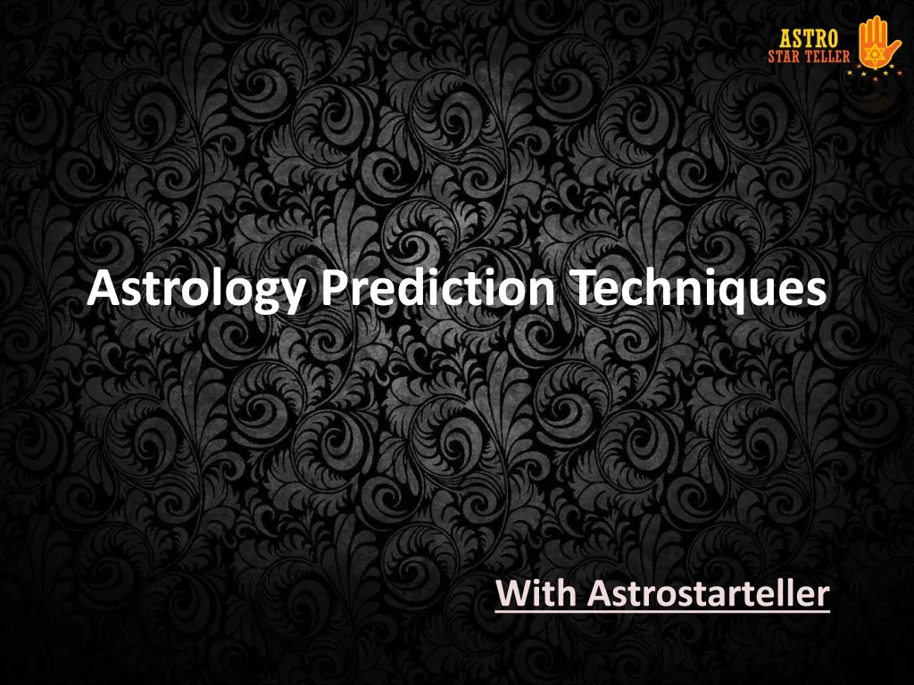 astrology prediction techniques