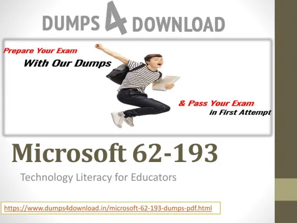 Dumps4download Free Microsoft 62-193 Microsoft Exam Questions