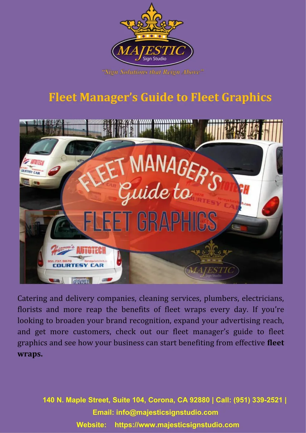 fleet manager s guide to fleet graphics