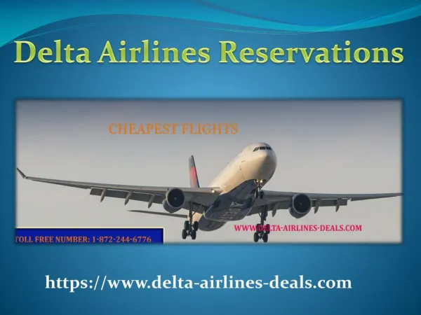 Delta Airlines Reservations Official site