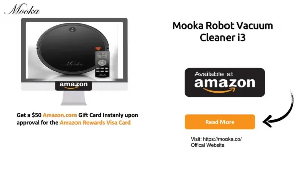 Smart Robot Vacuum Cleaner | Mooka