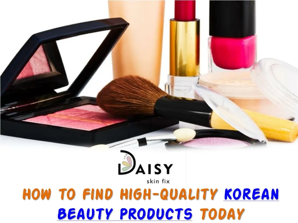 how to find high quality korean beauty products