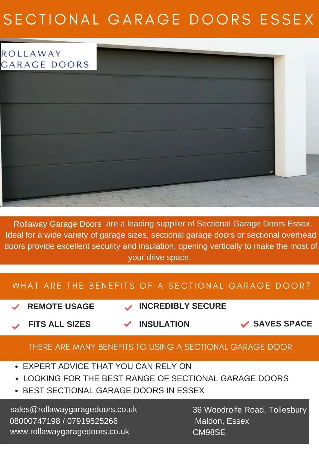 sectional garage doors essex