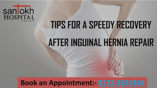 Tips for a Speedy Recovery after Inguinal Hernia Repair