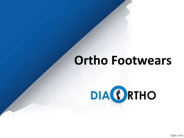 Ortho Footwear in Hyderabad, Buy Ortho Footwear Online - Diabetic Orthofootwear India