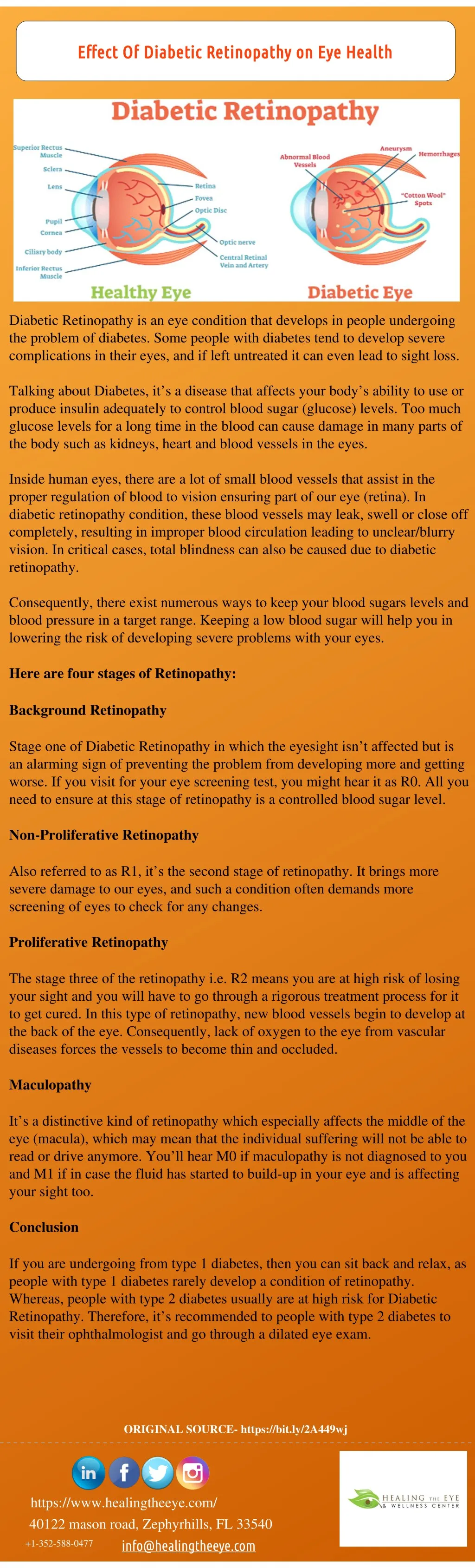 effect of diabetic retinopathy on eye health