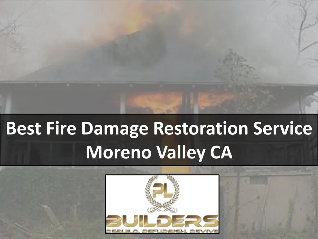 best fire damage restoration service moreno
