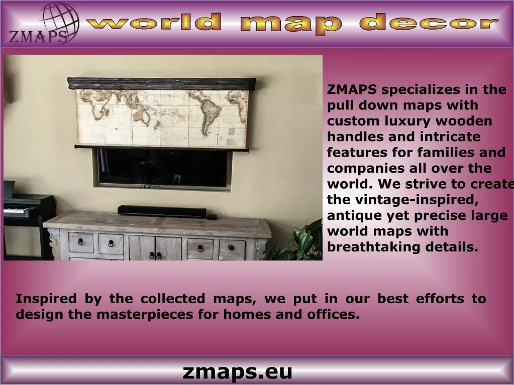 zmaps specializes in the pull down maps with