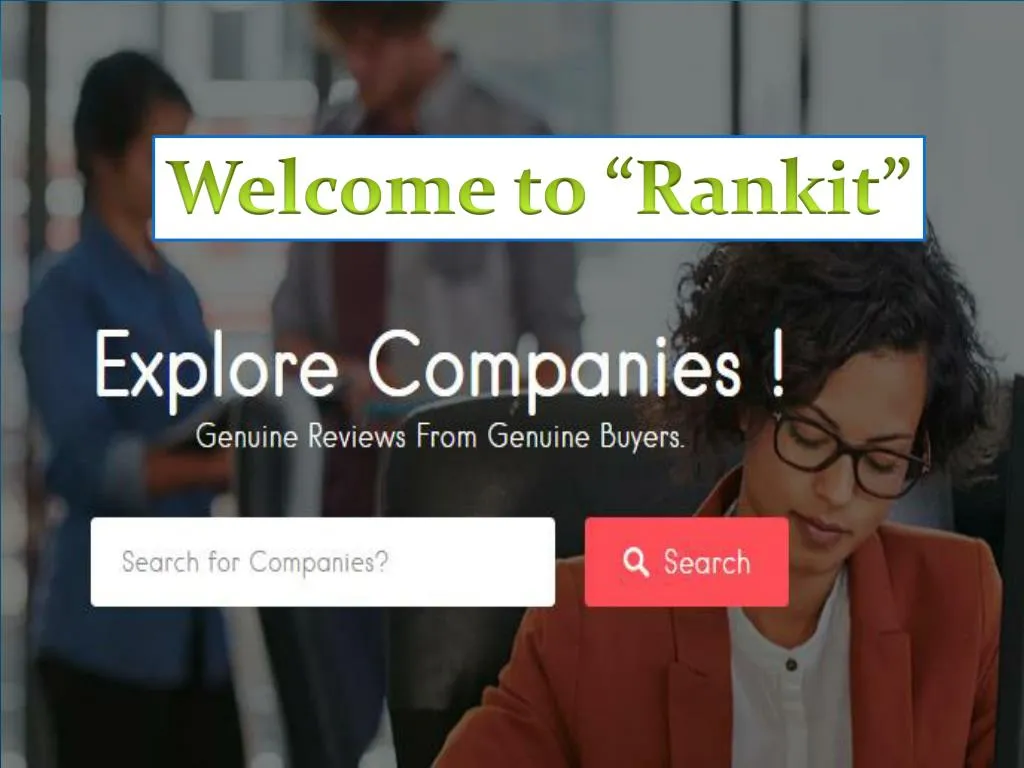 welcome to rankit