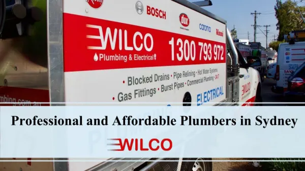 Professional and Affordable Plumbers in Sydney - Wilco Plumbing