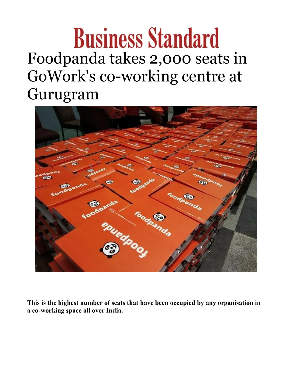 foodpanda takes 2 000 seats in gowork