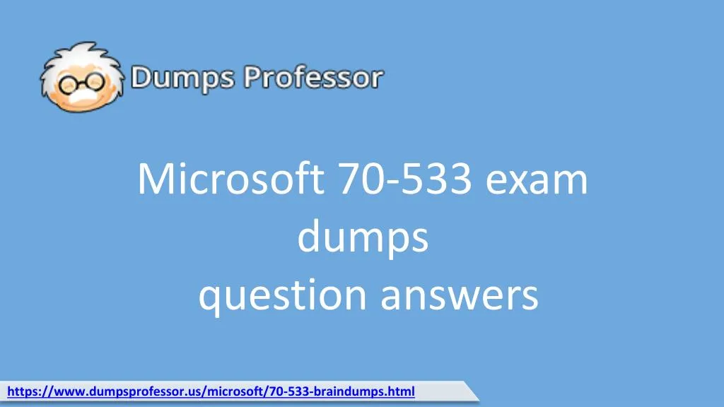 microsoft 70 533 exam dumps question answers