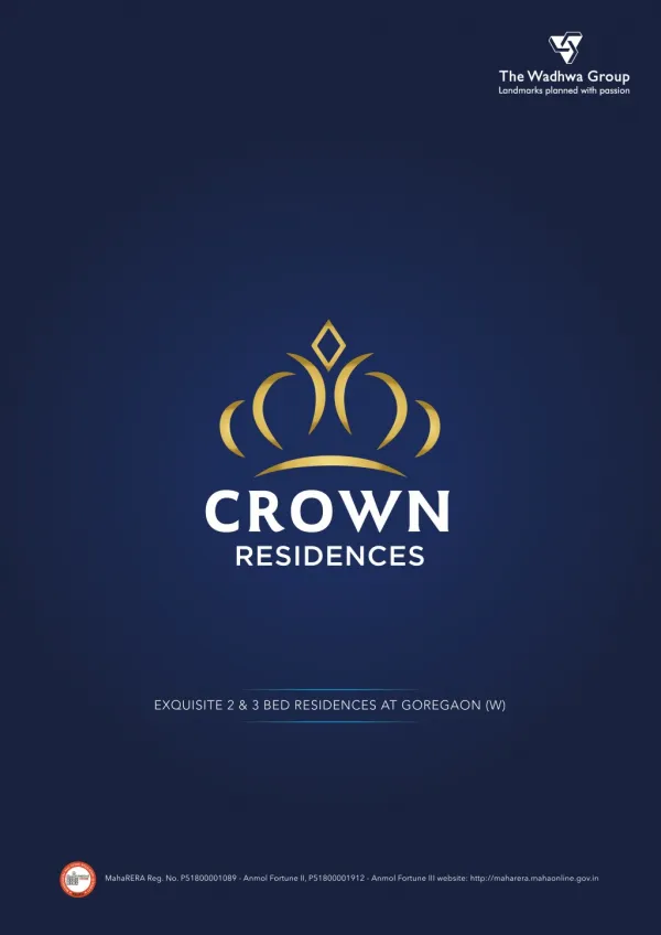 Launching Exquisite Crown Residences in Goregaon West