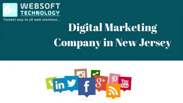 Digital Marketing Company in New Jersey