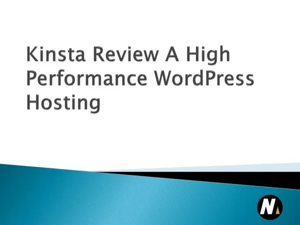 Kinsta Review A High Performance WordPress Hosting