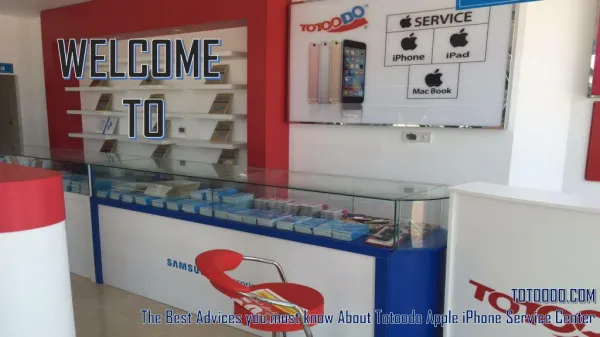 The Best Advices you must know About Totoodo Apple iPhone Service Center.
