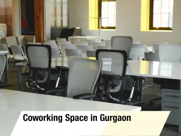 Coworking Spaces in Gurgaon