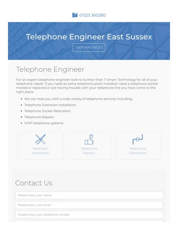 Telephone Engineer | T-Smart Technology