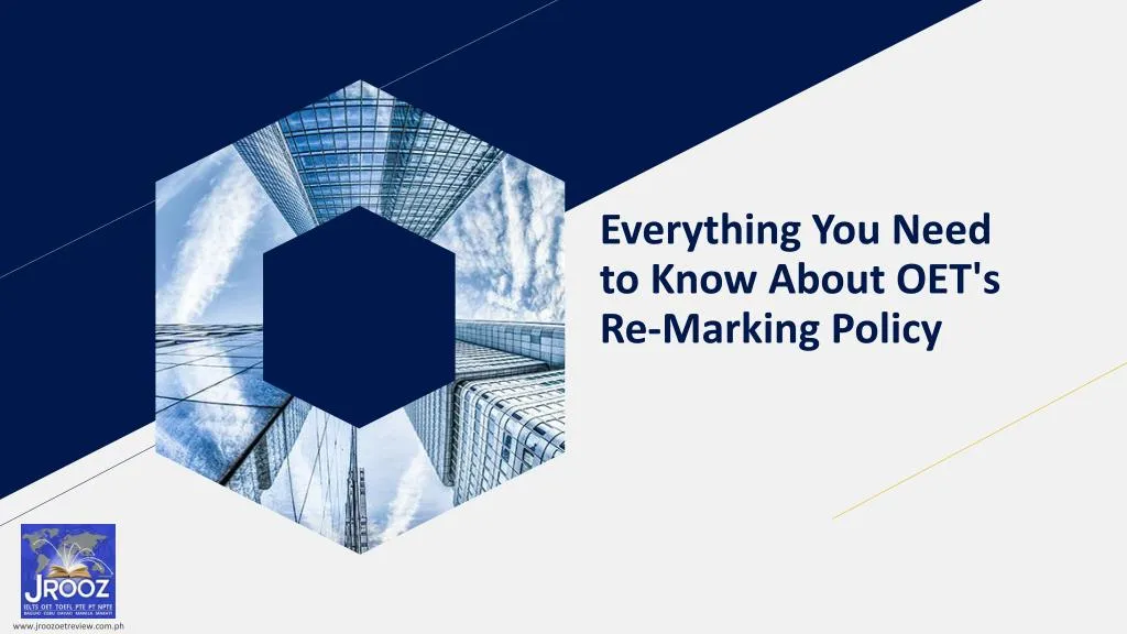 everything you need to know about oet s re marking policy