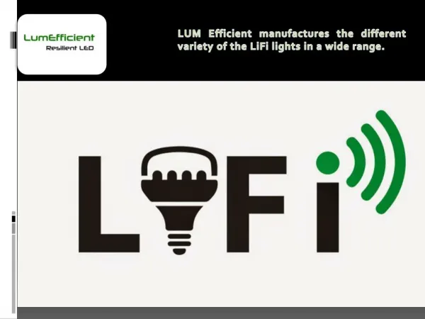 Li-Fi light