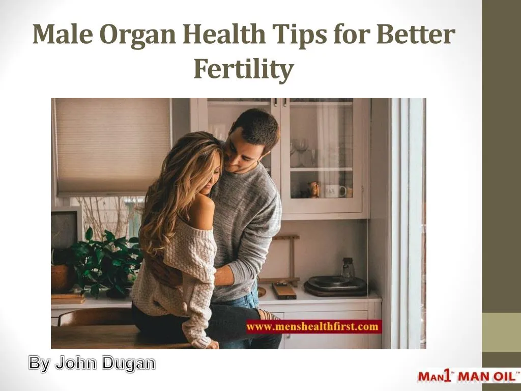 male organ health tips for better fertility