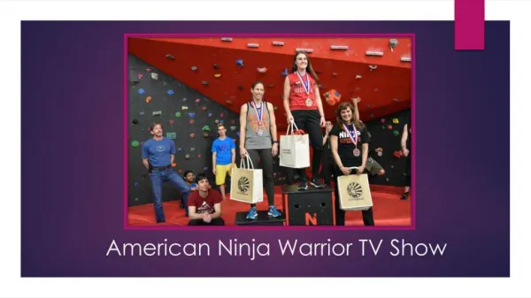 American Ninja Warrior TV Show - Inspiration, Athlete