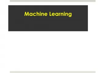 Machine Learning Training in Noida - slide 1