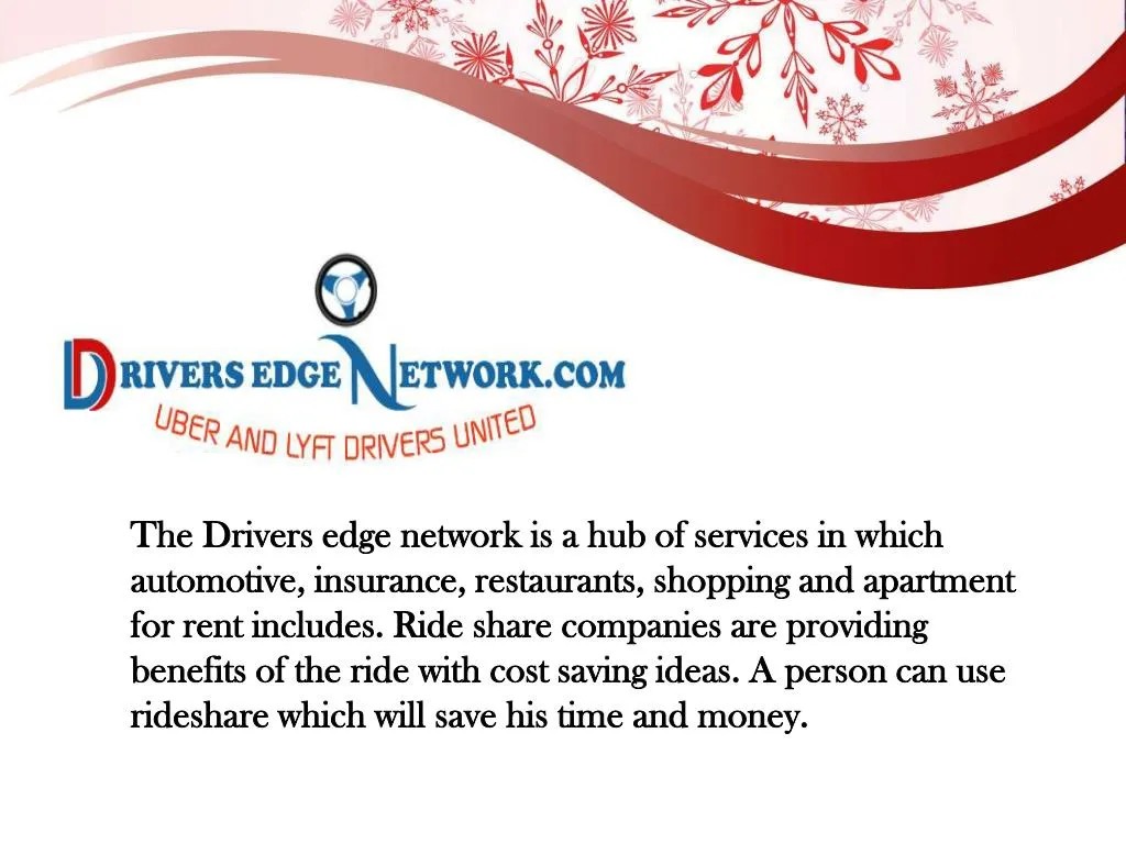 the drivers edge network is a hub of services