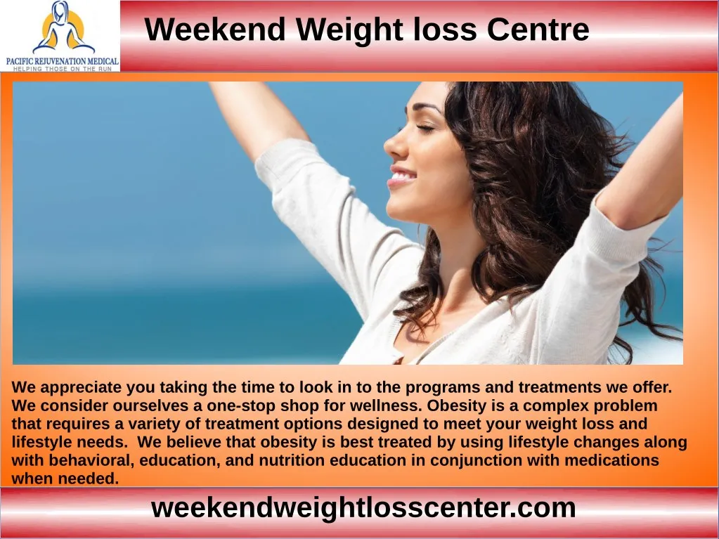weekend weight loss centre