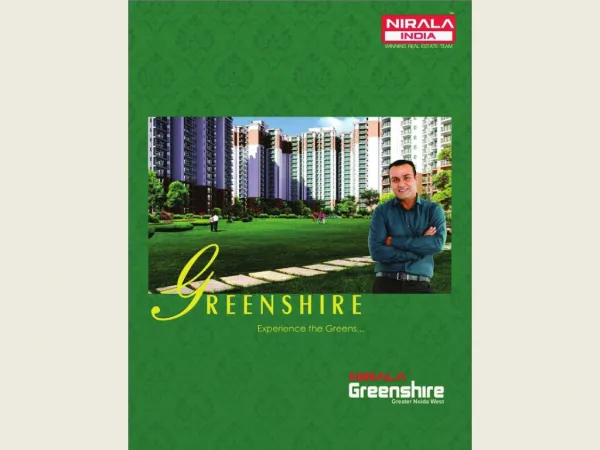 Nirala Greenshire - Ready to move Project in Noida Extension