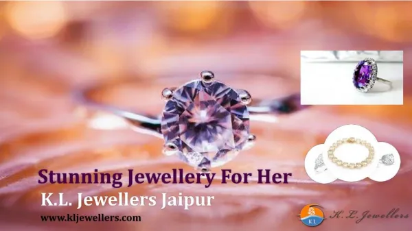 Buy Women Jewelry in Jaipur For Different Ocassions From Jewelry Manufacturer & Exporter in Jaipur KL Jewellers Jewelry