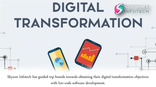 Effect of Digital Transformation by Skyzon Infotech