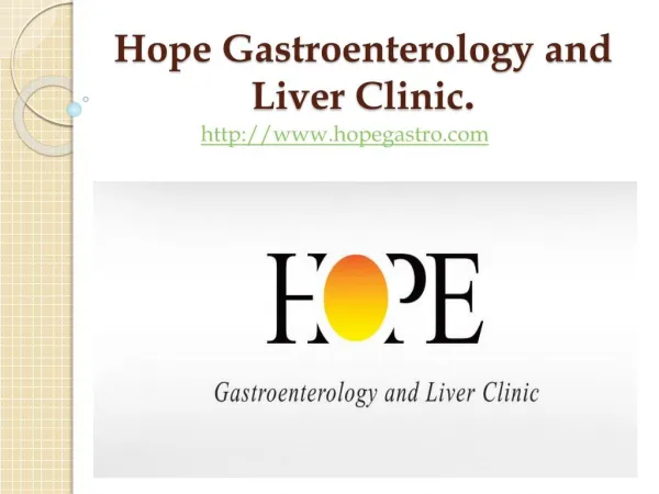 fatty liver specialist In Singapore- From Hopegastro.