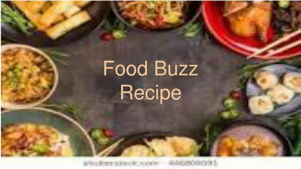 Ultimate online food-FoodBuzz food making recipe mohali