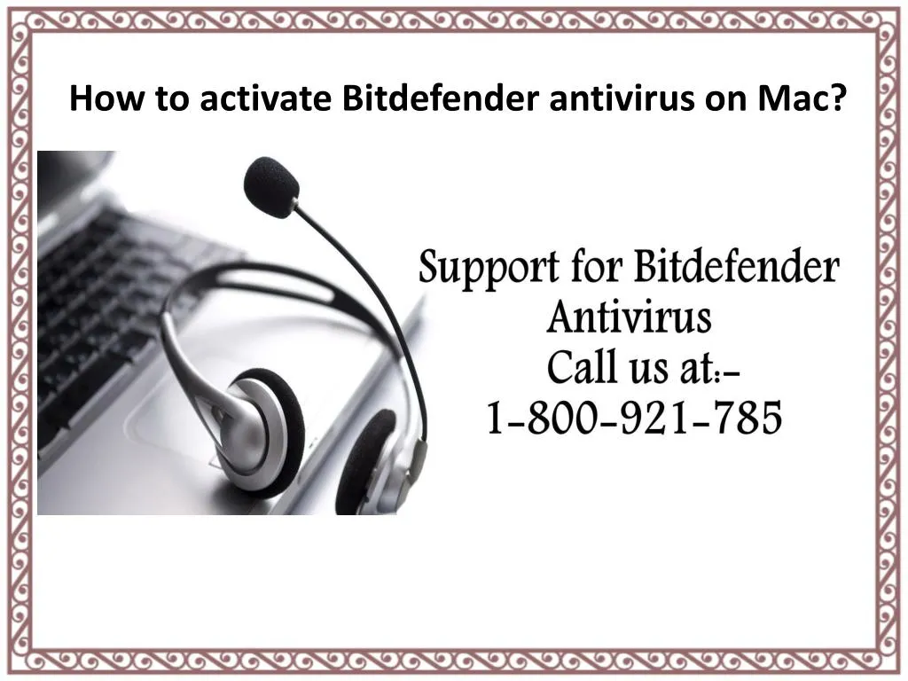 how to activate bitdefender antivirus on mac