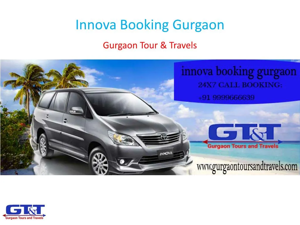 innova booking gurgaon