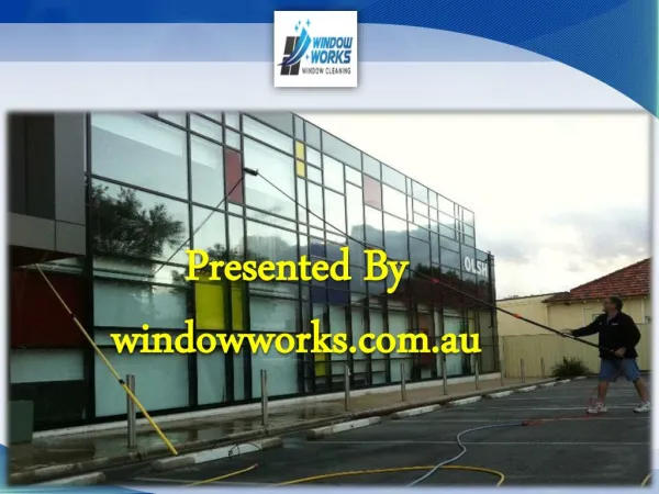 Commercial window cleaning can secure your impression forever!