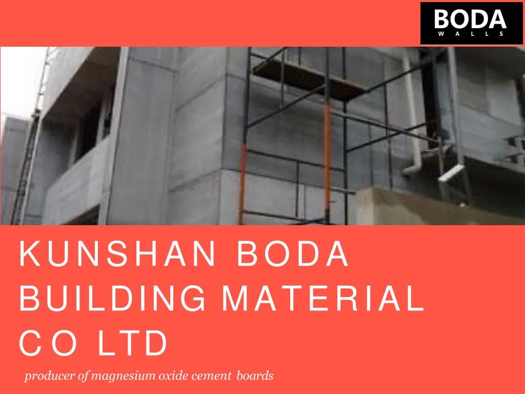 kunshan boda building material co ltd producer of magnesium oxide cement boards