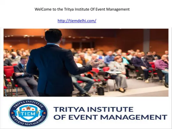 TIEM - Best Event Management College in Delhi
