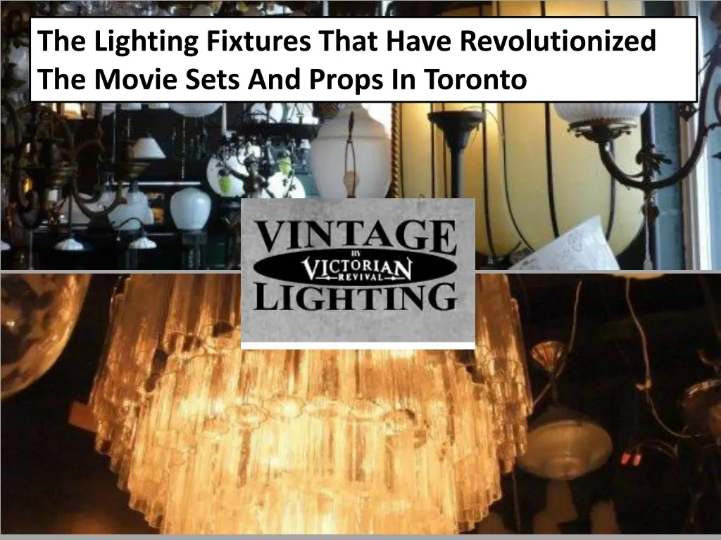 the lighting fixtures that have revolutionized