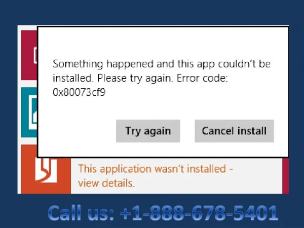 Steps to Fix 1-888-678-5401 Windows 8 App Store Error