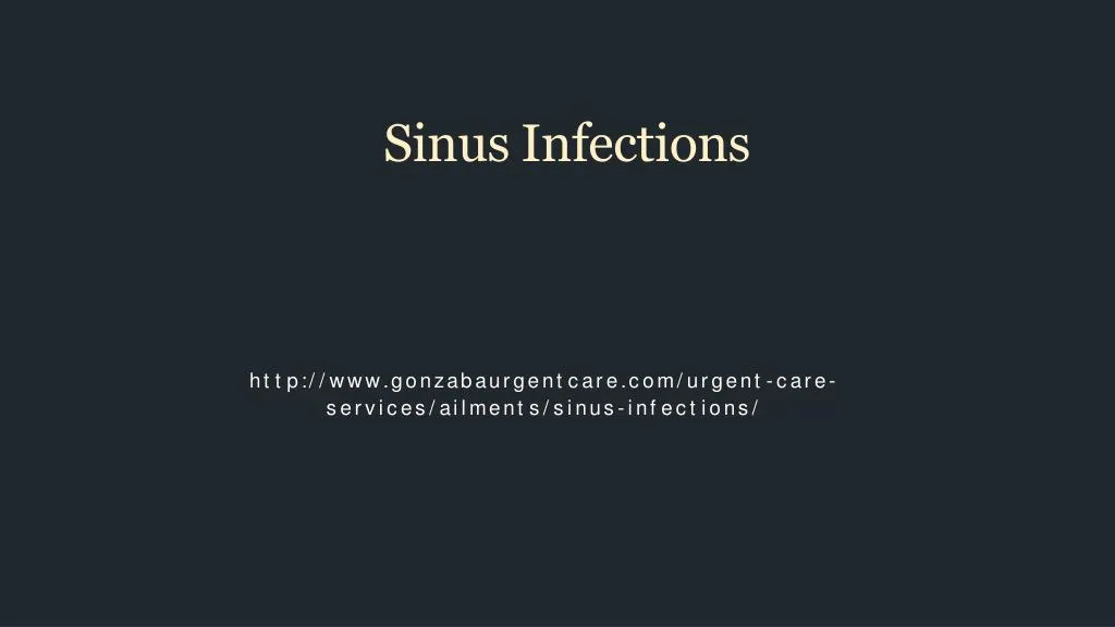 sinus infections