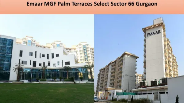 Palm Terraces Select Sector 66 Gurgaon