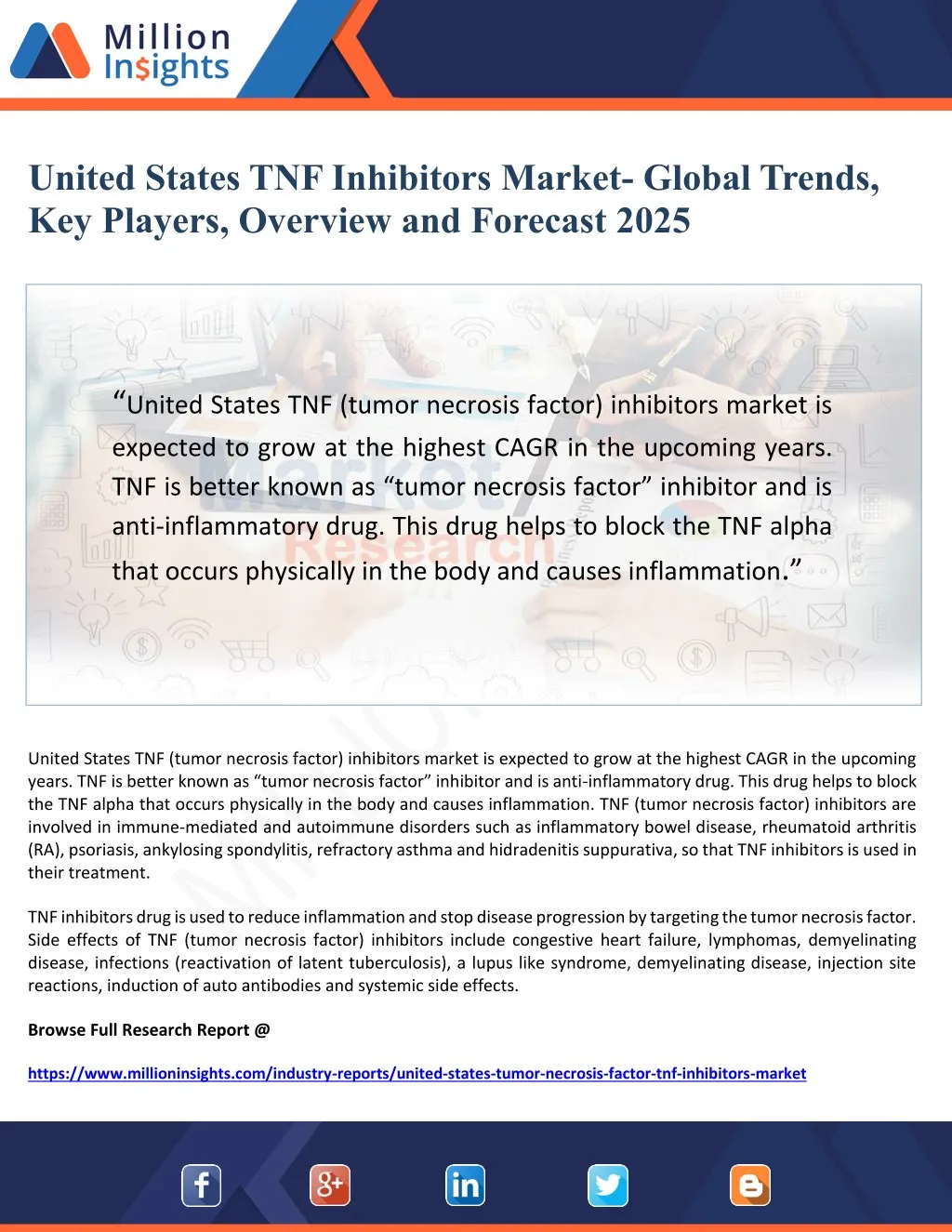 united states tnf inhibitors market global trends